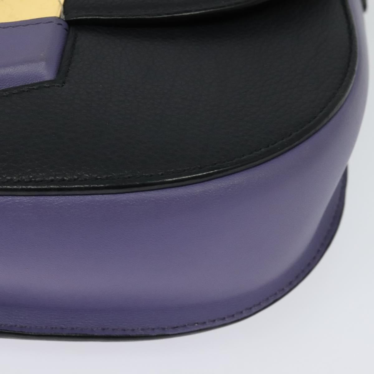 Céline, Black, Leather, shoulder
