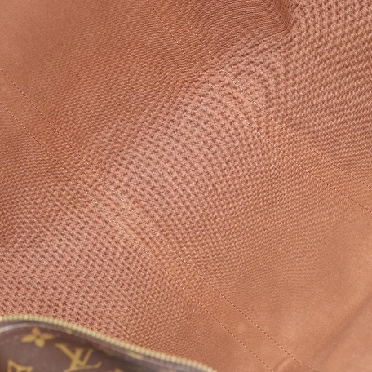 Louis Vuitton Keepall 60, Brown, Canvas, travel