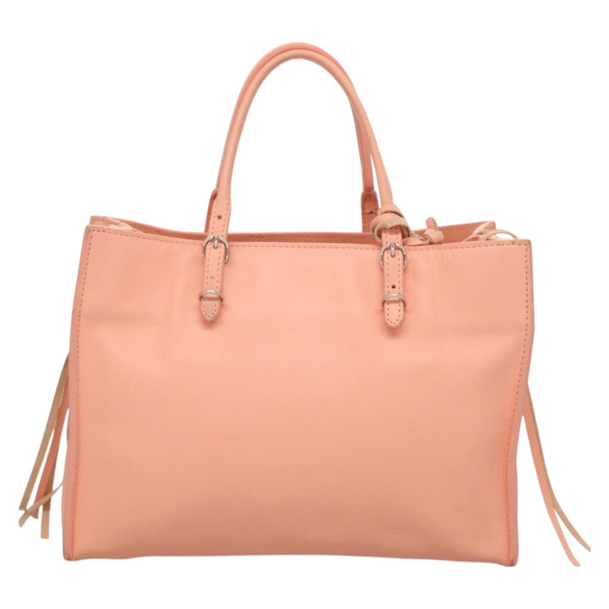 Balenciaga Papier, Pink, Leather, handbag