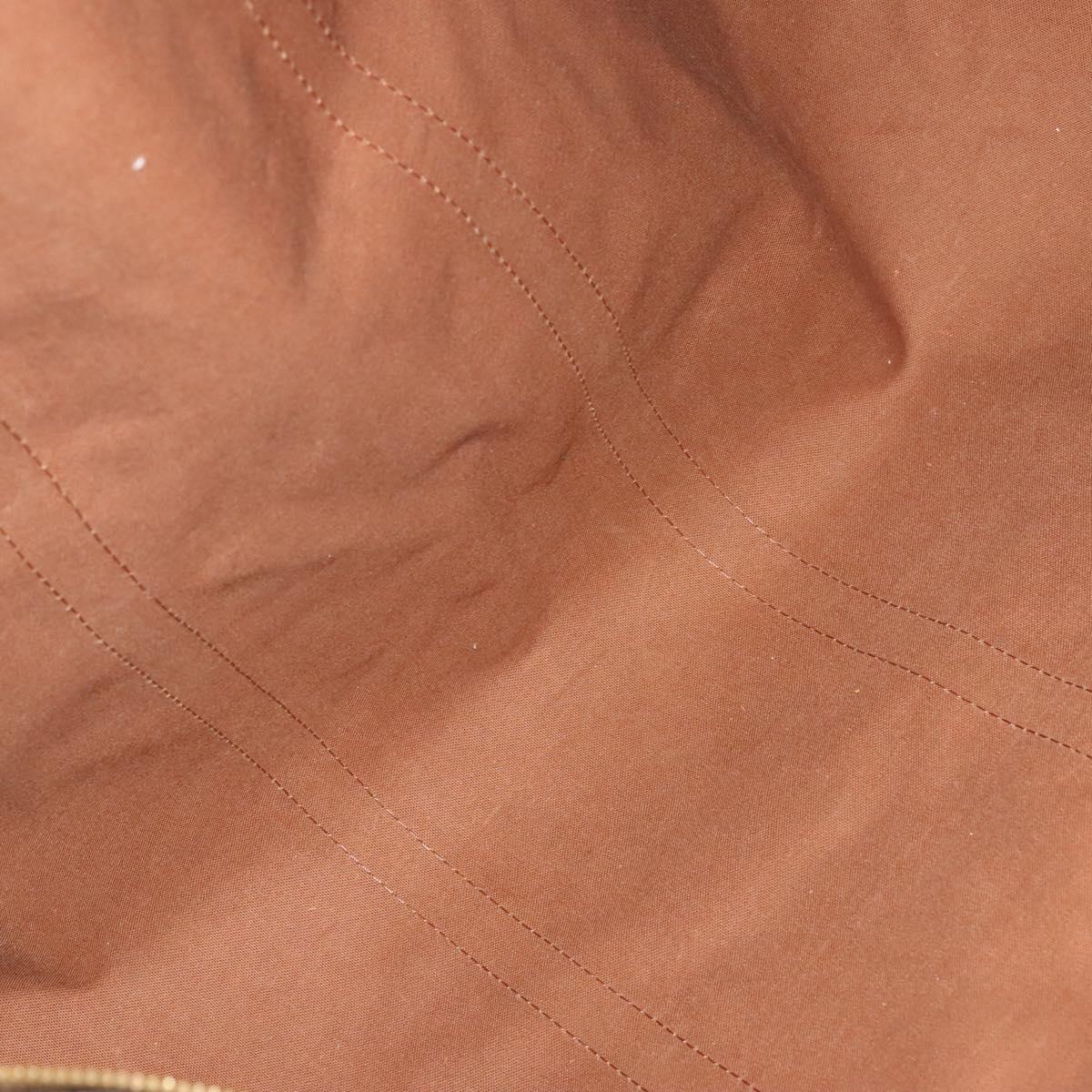 Louis Vuitton Keepall 60, Brown, Canvas, travel