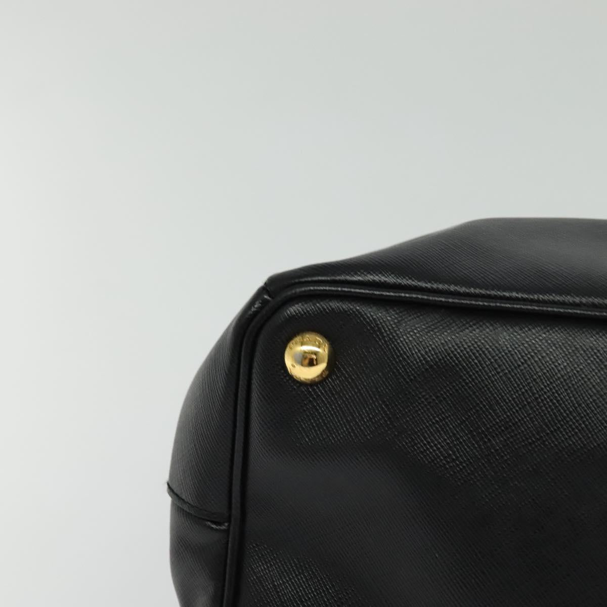 Prada Galleria, Black, Leather, handbag