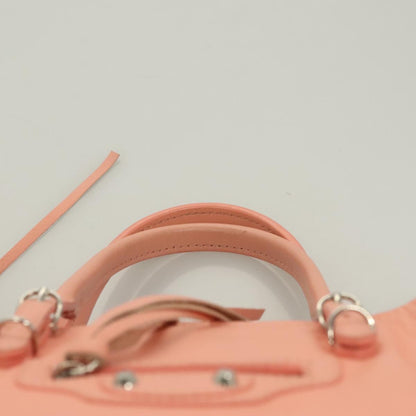 Balenciaga Papier, Pink, Leather, handbag