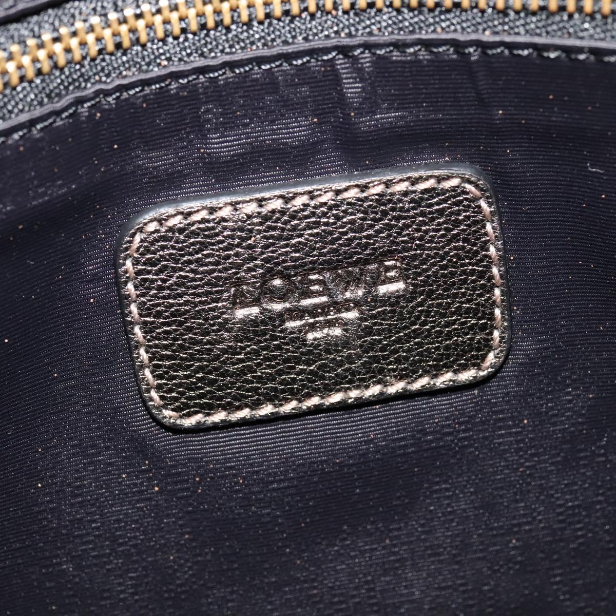 Loewe Anagram, Gold, Leather, shoulder