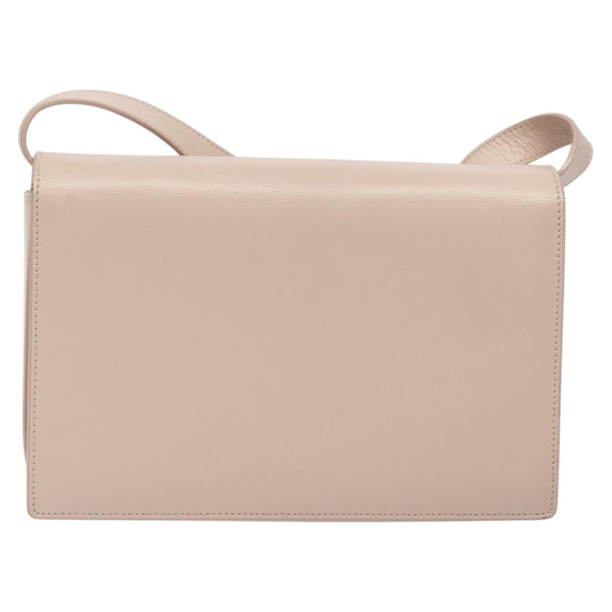 Yves Saint Laurent, Pink, Leather, shoulder