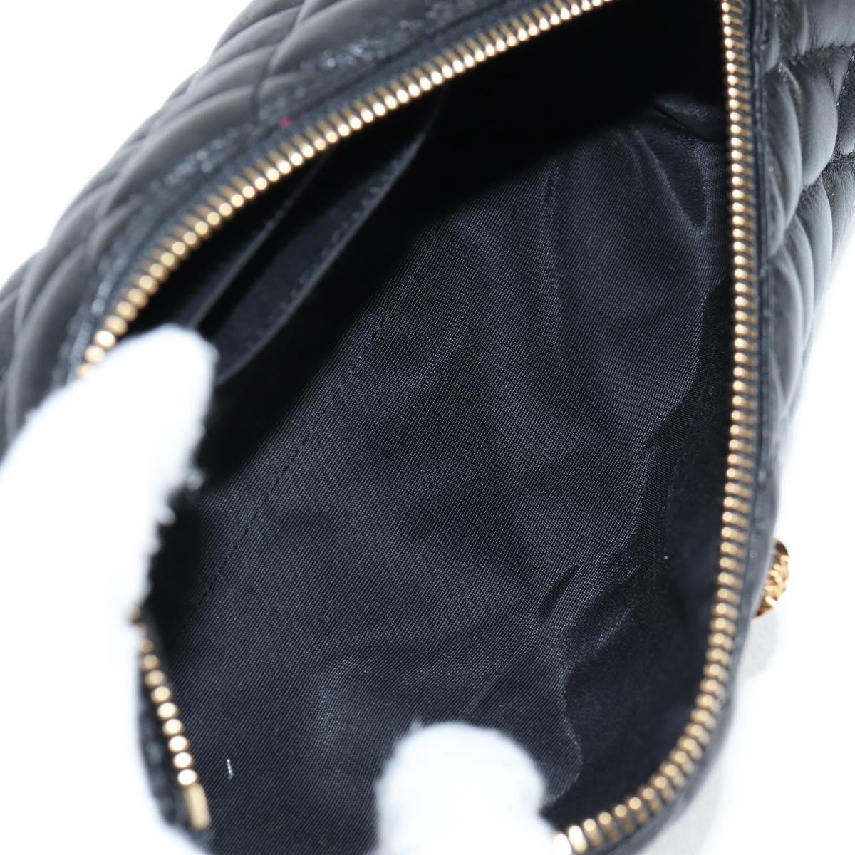 Versace Medusa, Black, Leather, shoulder
