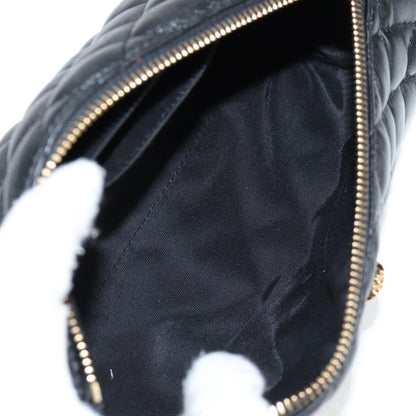 Versace Medusa, Black, Leather, shoulder