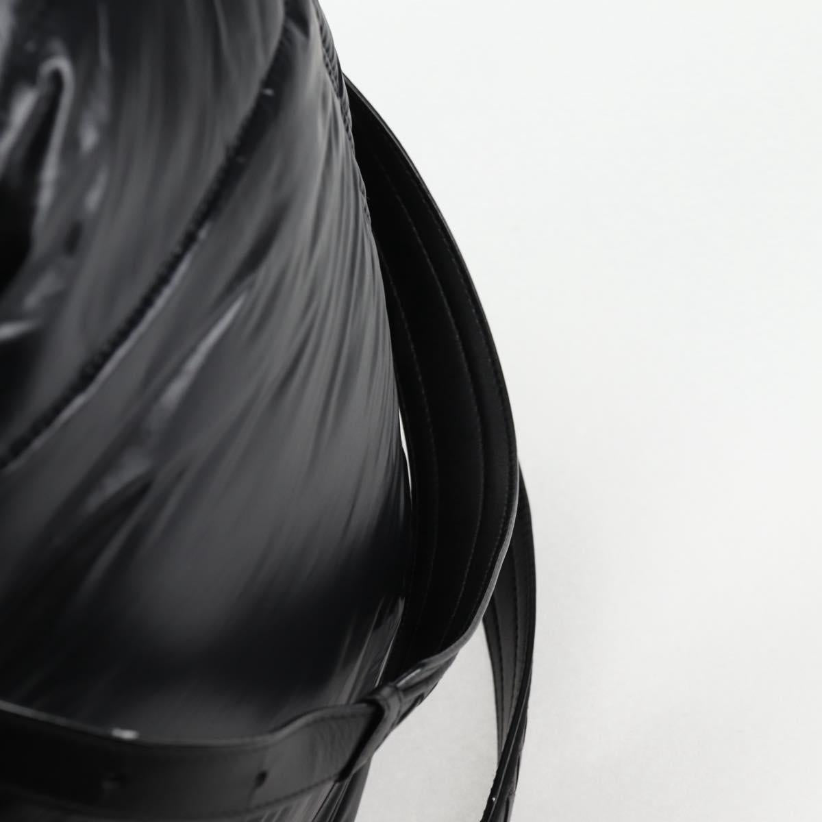 Bottega Veneta Spinnaker, Black, NYLON, backpack