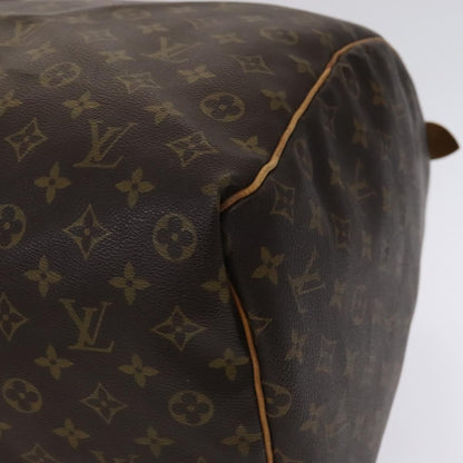 Louis Vuitton Keepall 60, Brown, Canvas, travel