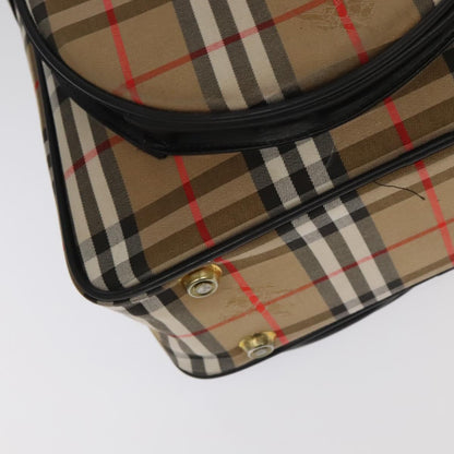 Burberry Nova Check, Beige, Canvas, handbag