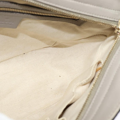 Gucci Bree, Grey, Leather, handbag