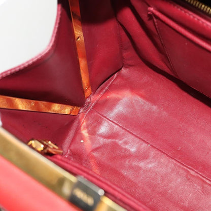 Prada Saffiano, Red, Leather, handbag
