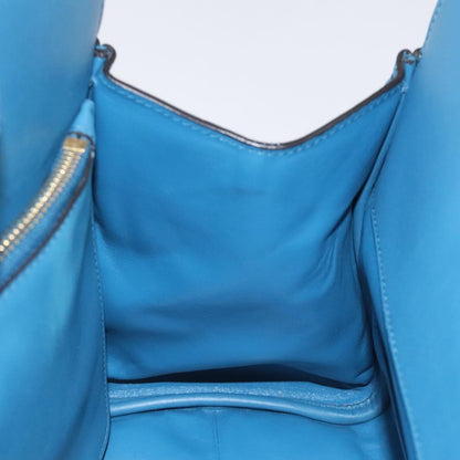 Salvatore Ferragamo Studio, Blue, Leather, handbag