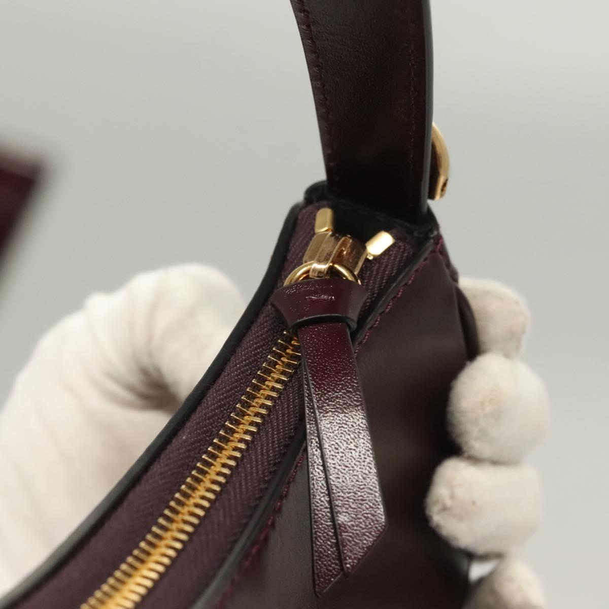 Versace, Brown, Leather, shoulder