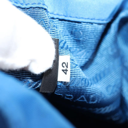 Prada Bucket bag, Blue, NYLON, handbag