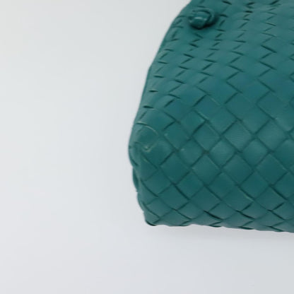 Bottega Veneta Intrecciato, Green, Leather, shoulder