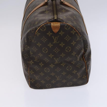 Louis Vuitton Keepall 50, Brown, Canvas, travel