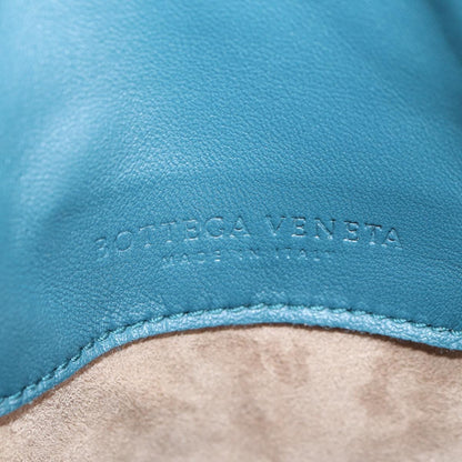Bottega Veneta Olimpia, Blue, Leather, shoulder