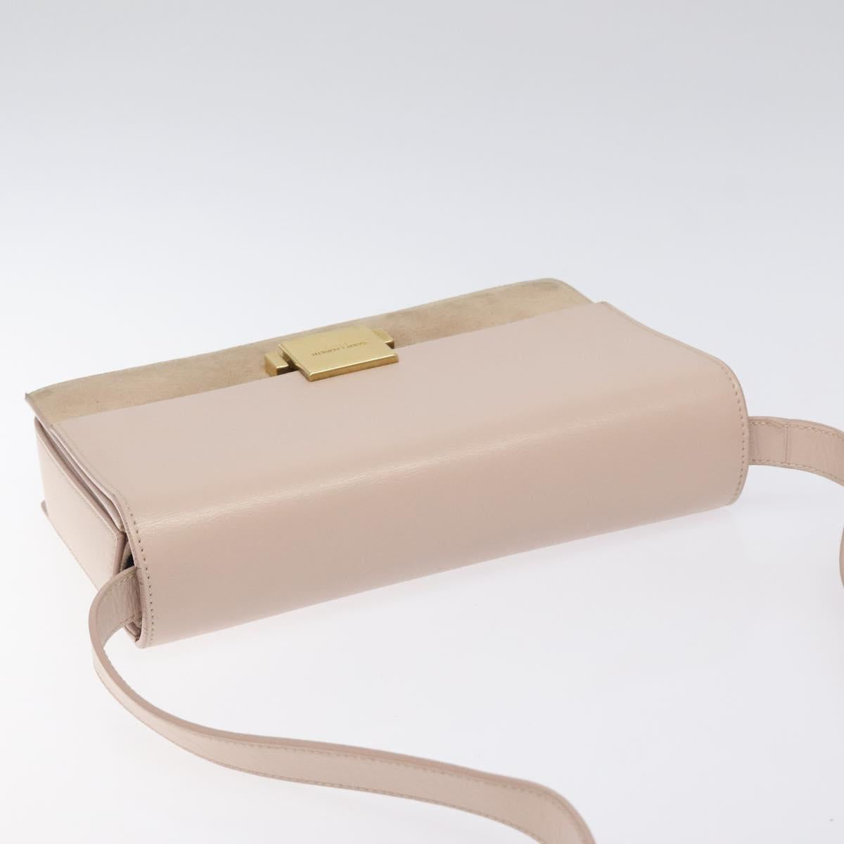 Yves Saint Laurent, Pink, Leather, shoulder