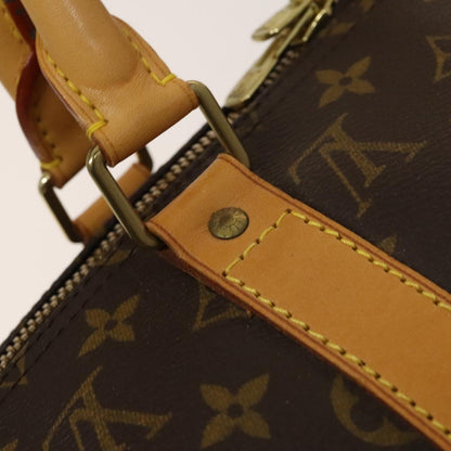 Louis Vuitton Keepall 50, Brown, Canvas, travel