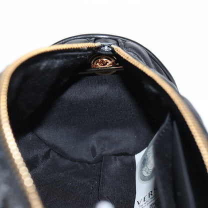 Versace Medusa, Black, Leather, shoulder
