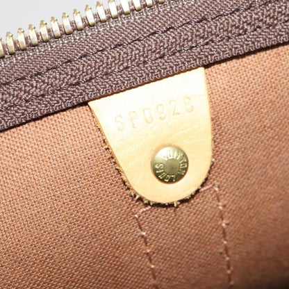 Louis Vuitton Keepall 55, Brown, Canvas, travel