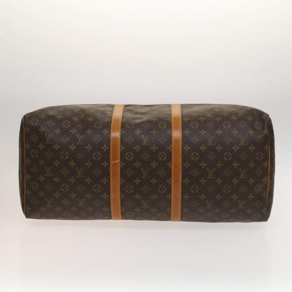 Louis Vuitton Keepall 60, Blue, Canvas, travel