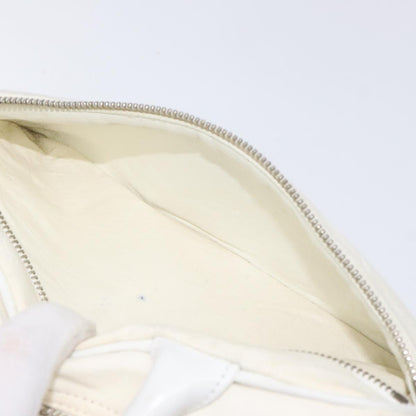 Chanel Chanel, White, Canvas, handbag