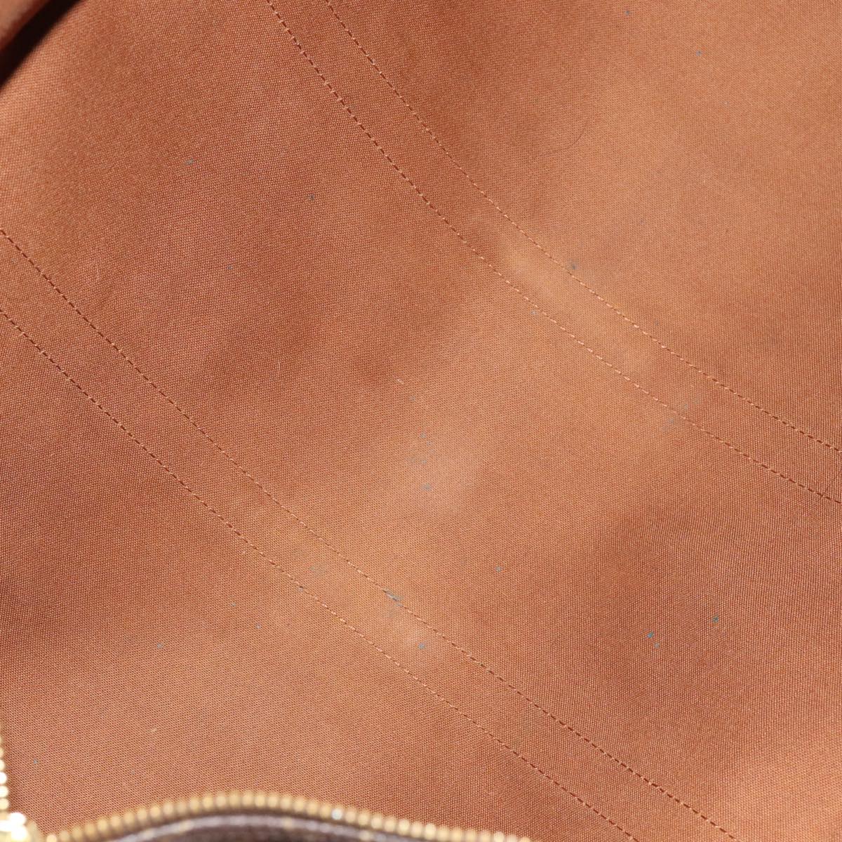 Louis Vuitton Keepall 55, Brown, Canvas, travel