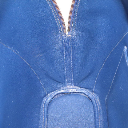 Hermès Ile De Shiki, Blue, Leather, handbag