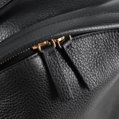 Versace Medusa, Black, Leather, backpack