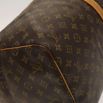 Louis Vuitton Keepall 55, Brown, Canvas, travel