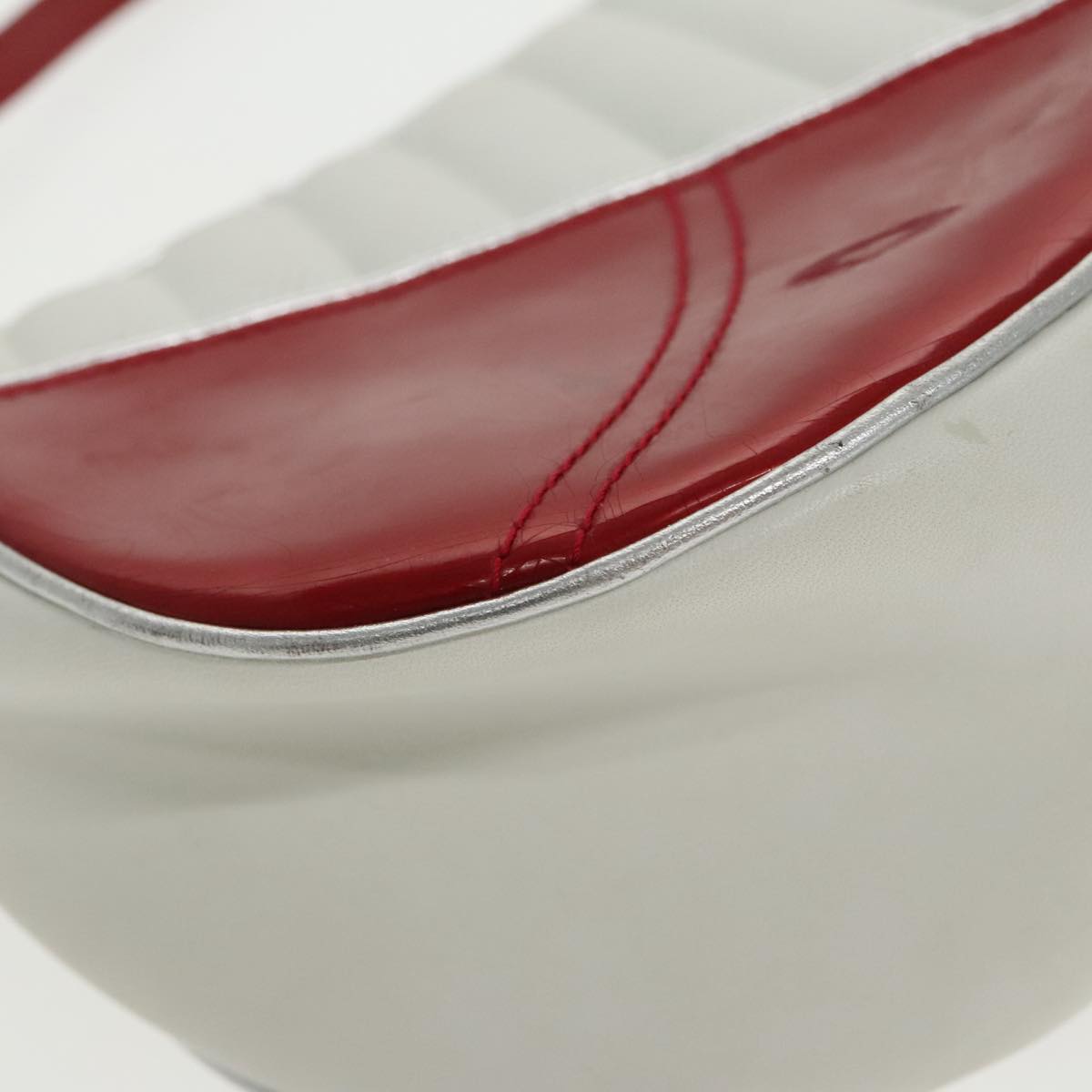 Dior Cadillac, White, Leather, shoulder