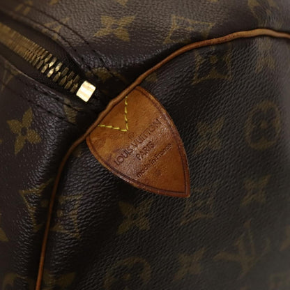 Louis Vuitton Keepall 55, Brown, Canvas, travel