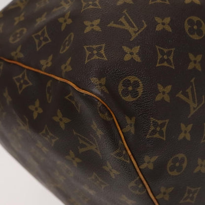 Louis Vuitton Keepall 60, Brown, Canvas, travel