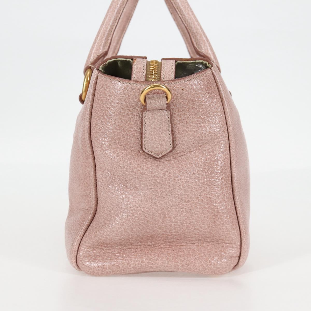 Prada Vitello, Pink, Leather, handbag