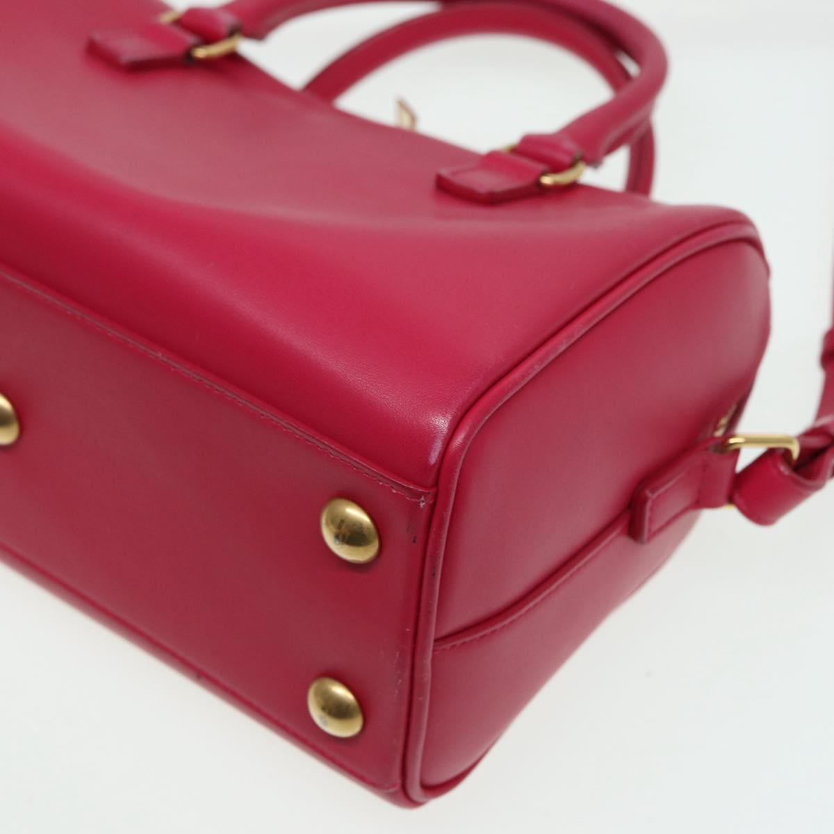 Yves Saint Laurent, Red, Leather, handbag