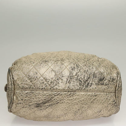 Chanel Wild stitch, Silver, Leather, handbag