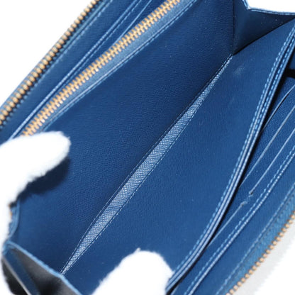 Louis Vuitton Zippy, Blue, Denim - Jeans, wallet