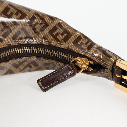 Fendi Zucchino, Brown, Canvas, handbag
