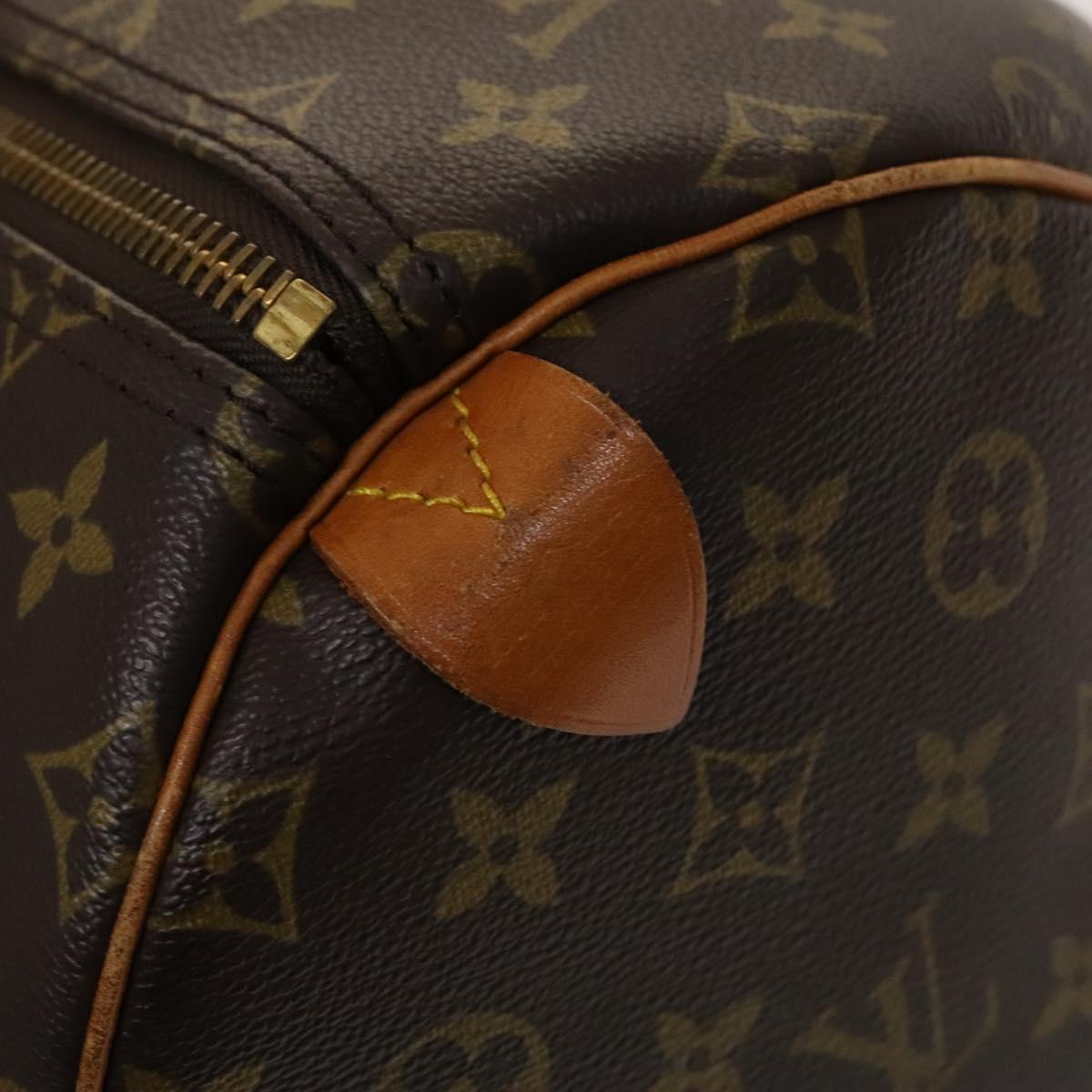 Louis Vuitton Keepall 55, Brown, Canvas, travel