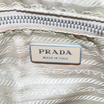 Prada Re-Nylon, Beige, Canvas, shoulder
