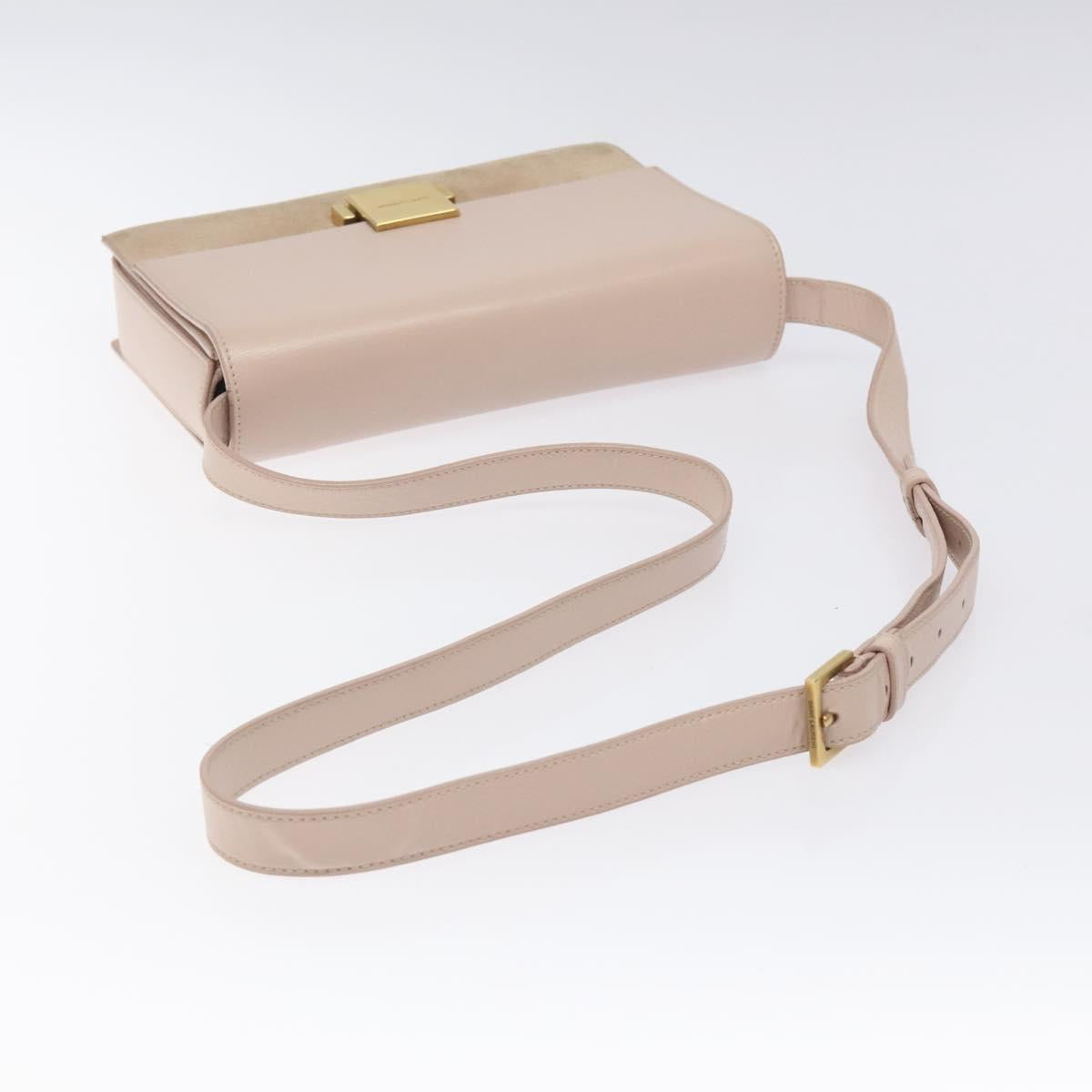 Yves Saint Laurent, Pink, Leather, shoulder