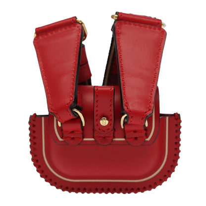 Fendi Baguette, Red, Leather, wallet