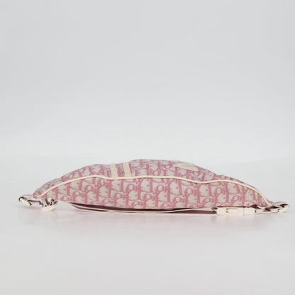Dior Trotter, Pink, Canvas, shoulder