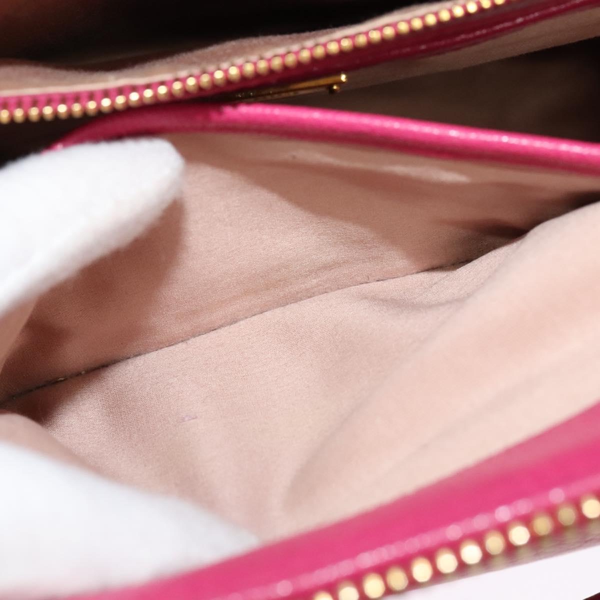 Miu Miu Madras, Pink, Leather, handbag