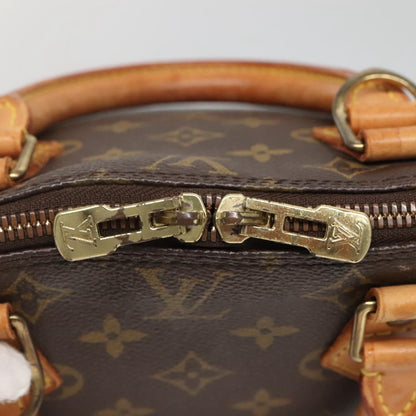 Louis Vuitton Alma, Brown, Canvas, handbag