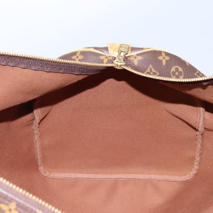 Louis Vuitton Keepall 60, Brown, Canvas, travel