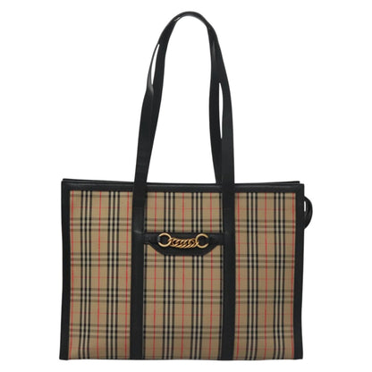 Burberry Nova Check, Beige, Canvas, tote