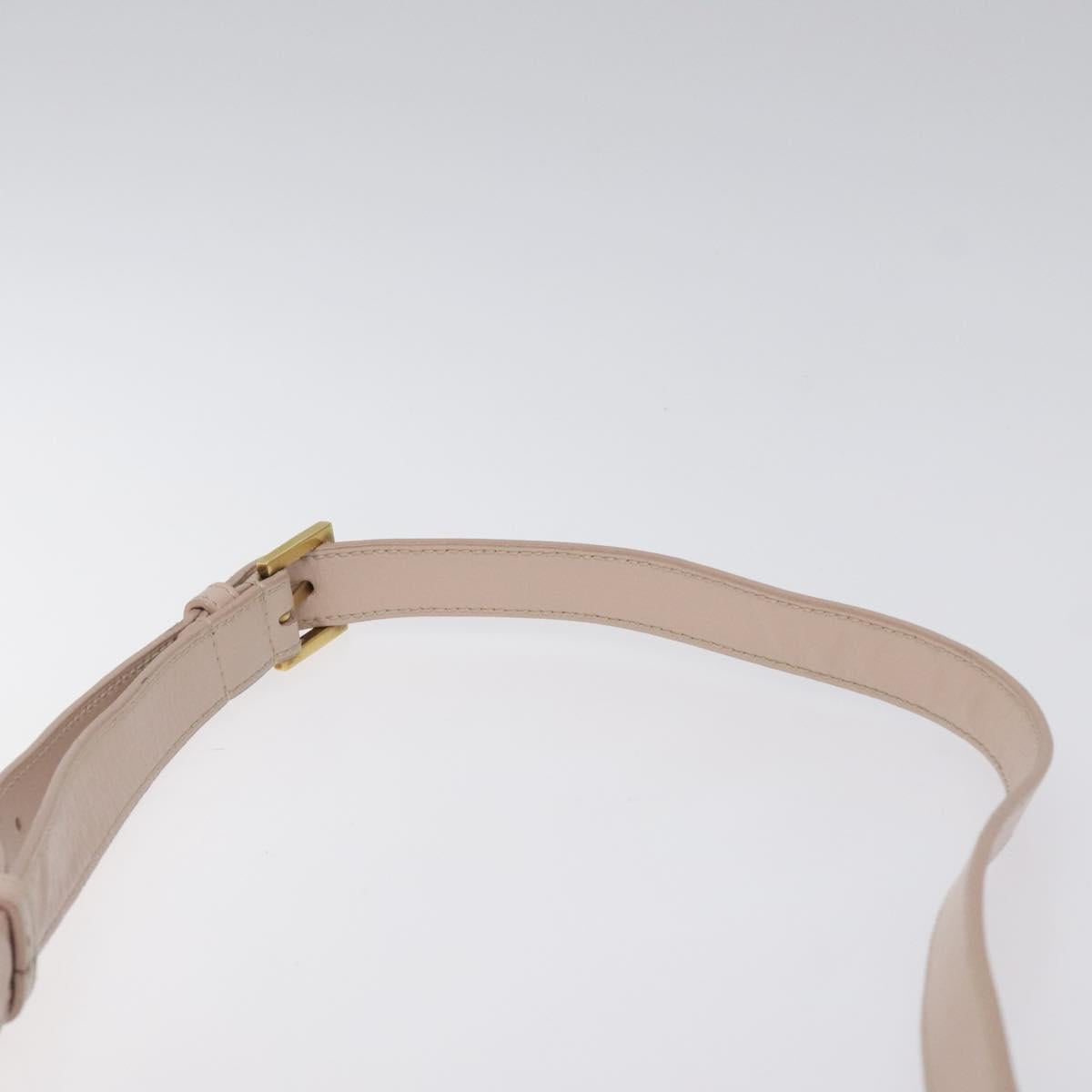 Yves Saint Laurent, Pink, Leather, shoulder