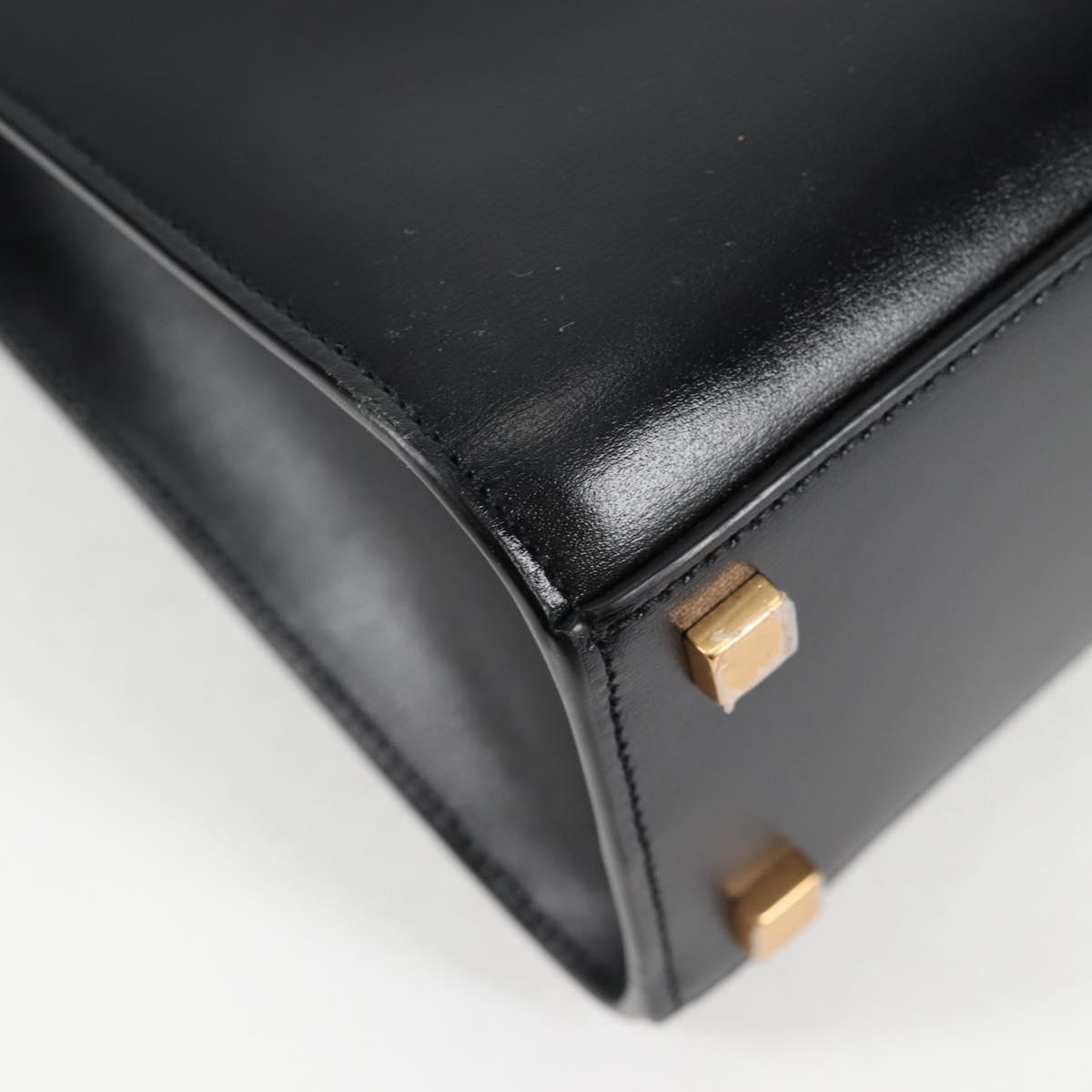 Saint Laurent Manhattan, Black, Leather, handbag